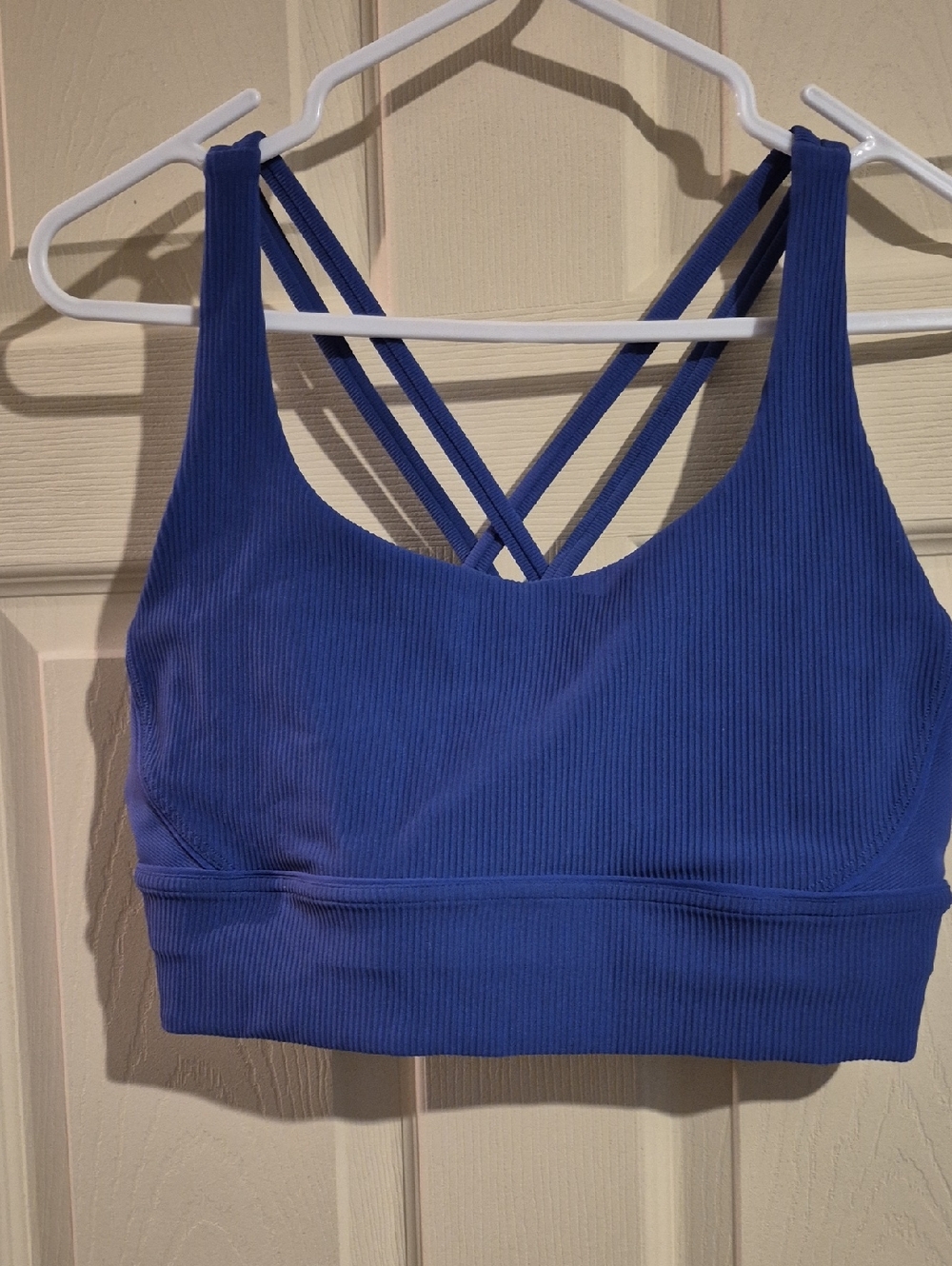 🍋 Lululemon Energy Longline Bra Ribbed Luxtreme *Medium Support, B–D Cups Sz 12
